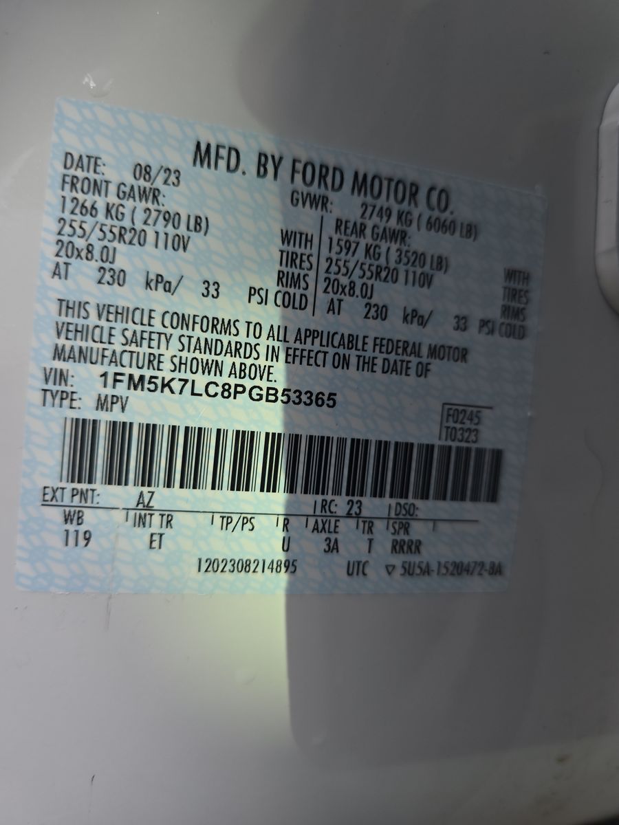 2023 Ford Explorer King Ranch FWD