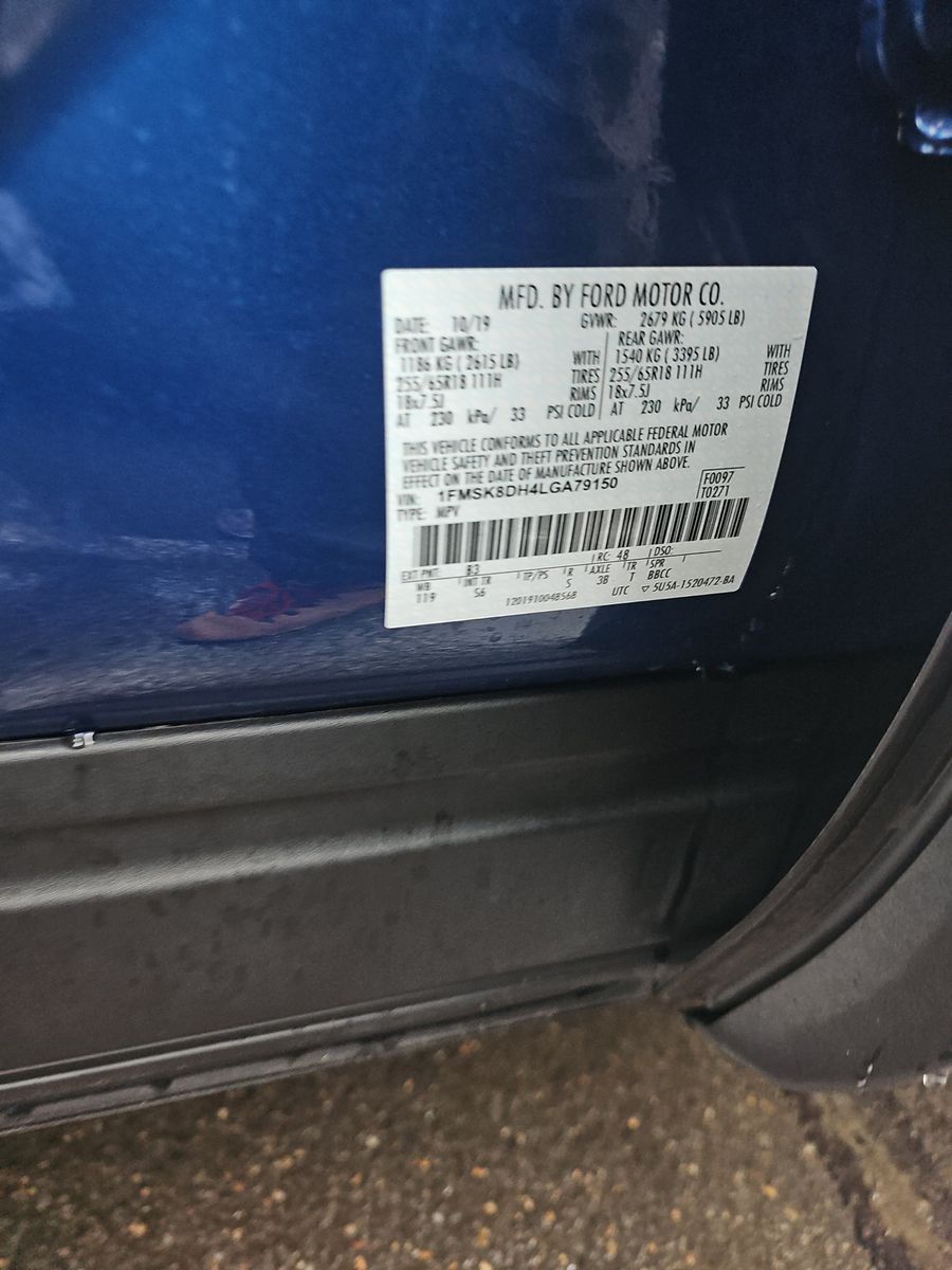 2020 Ford Explorer XLT AWD