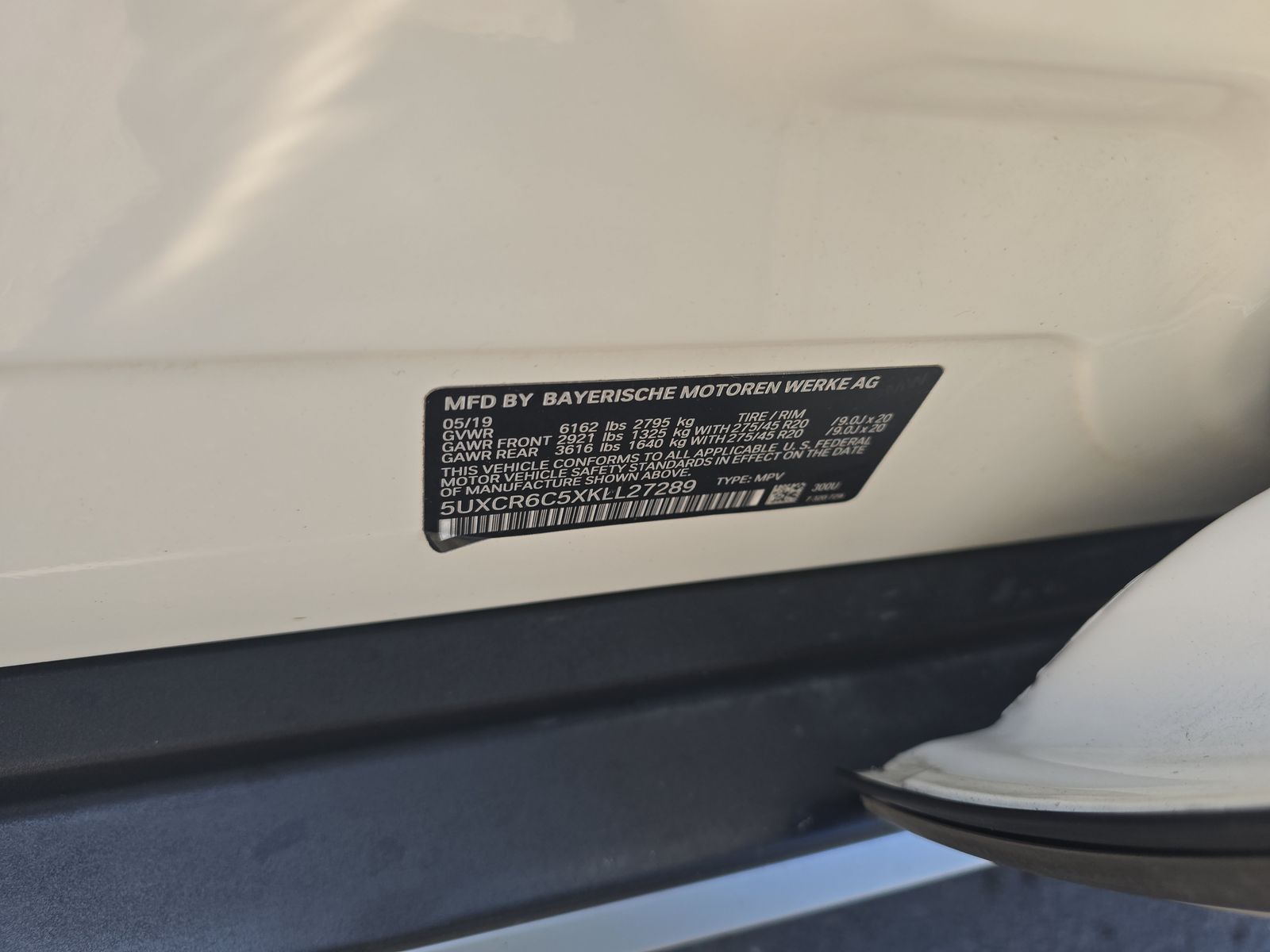 2019 BMW X5 xDrive40i AWD