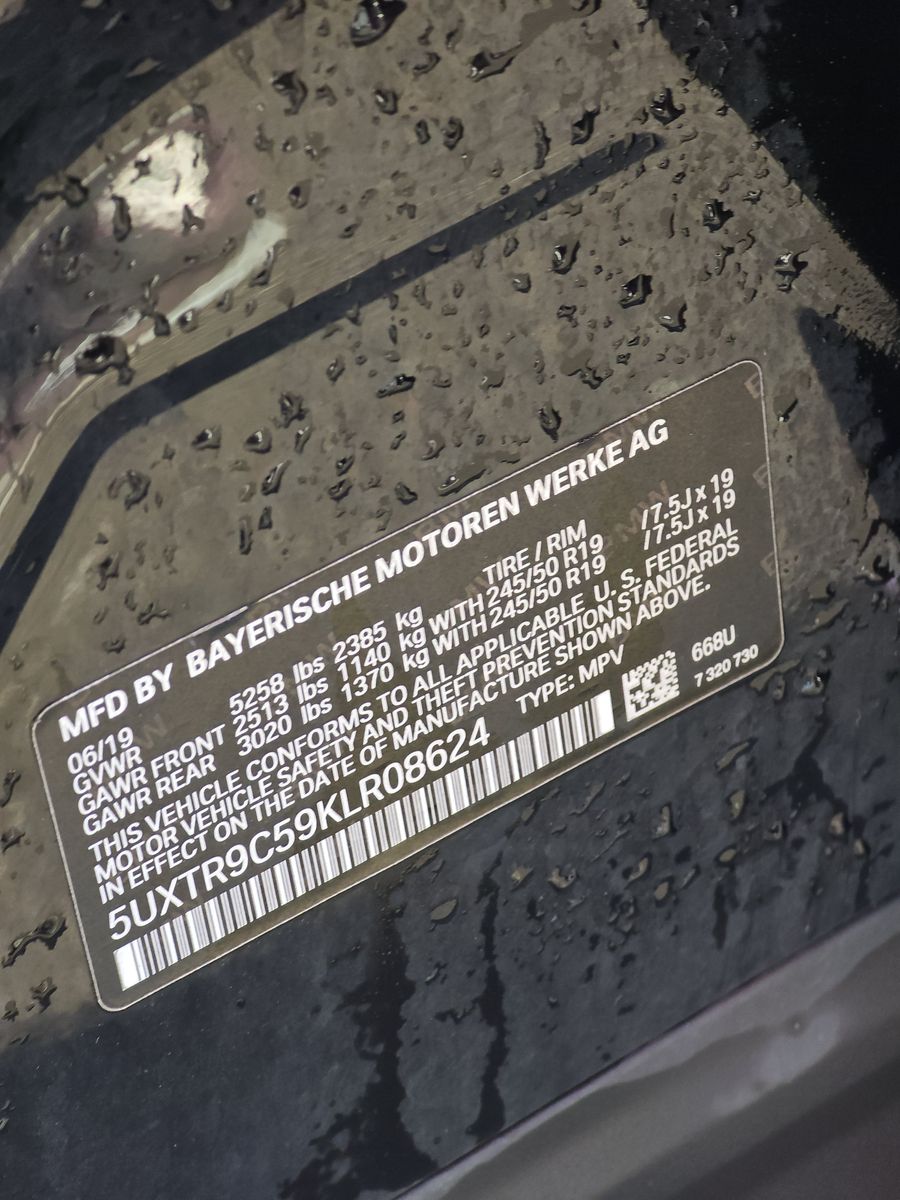 2019 BMW X3 xDrive30i AWD