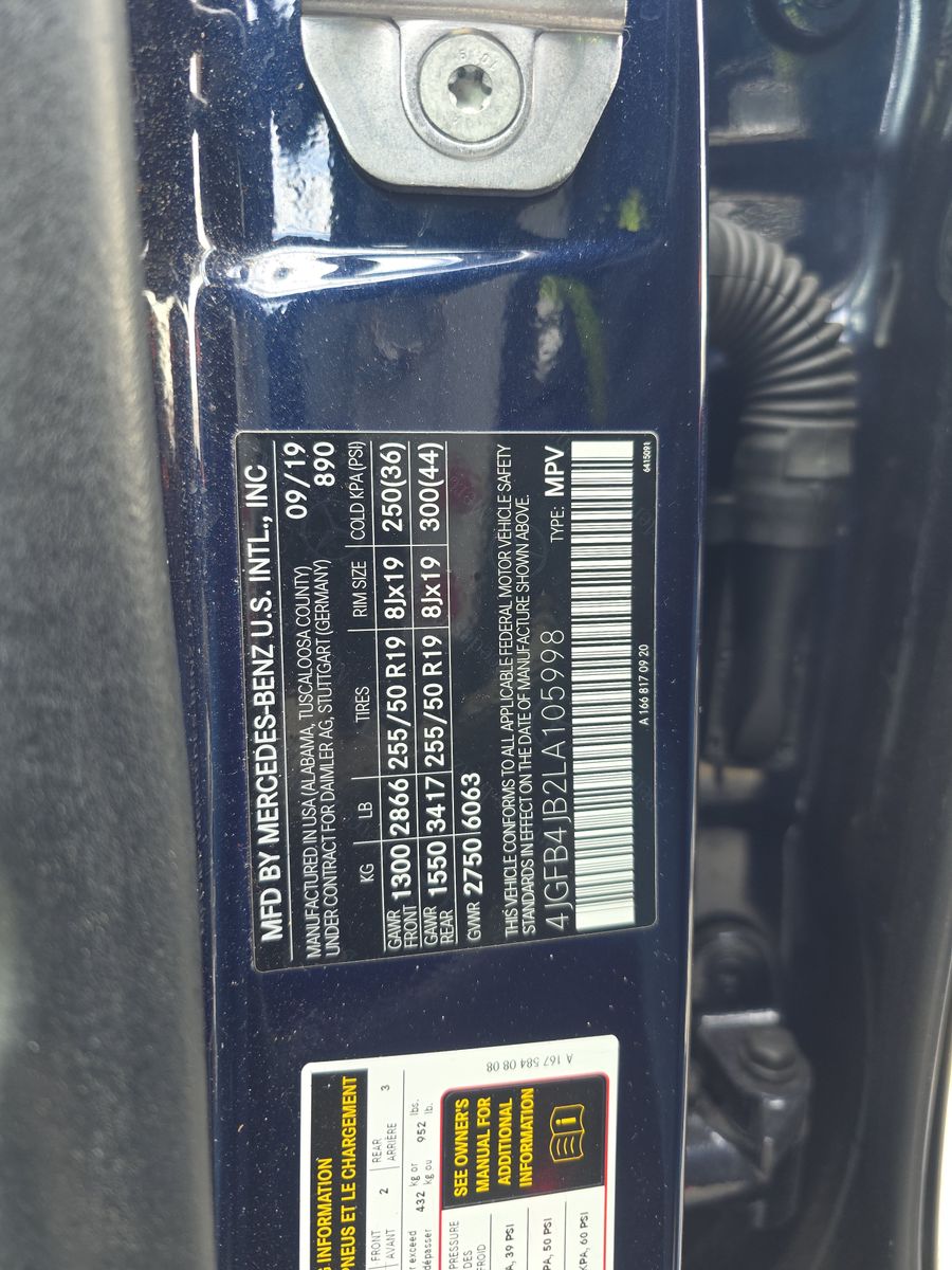 2020 Mercedes-Benz GLE GLE 350 RWD