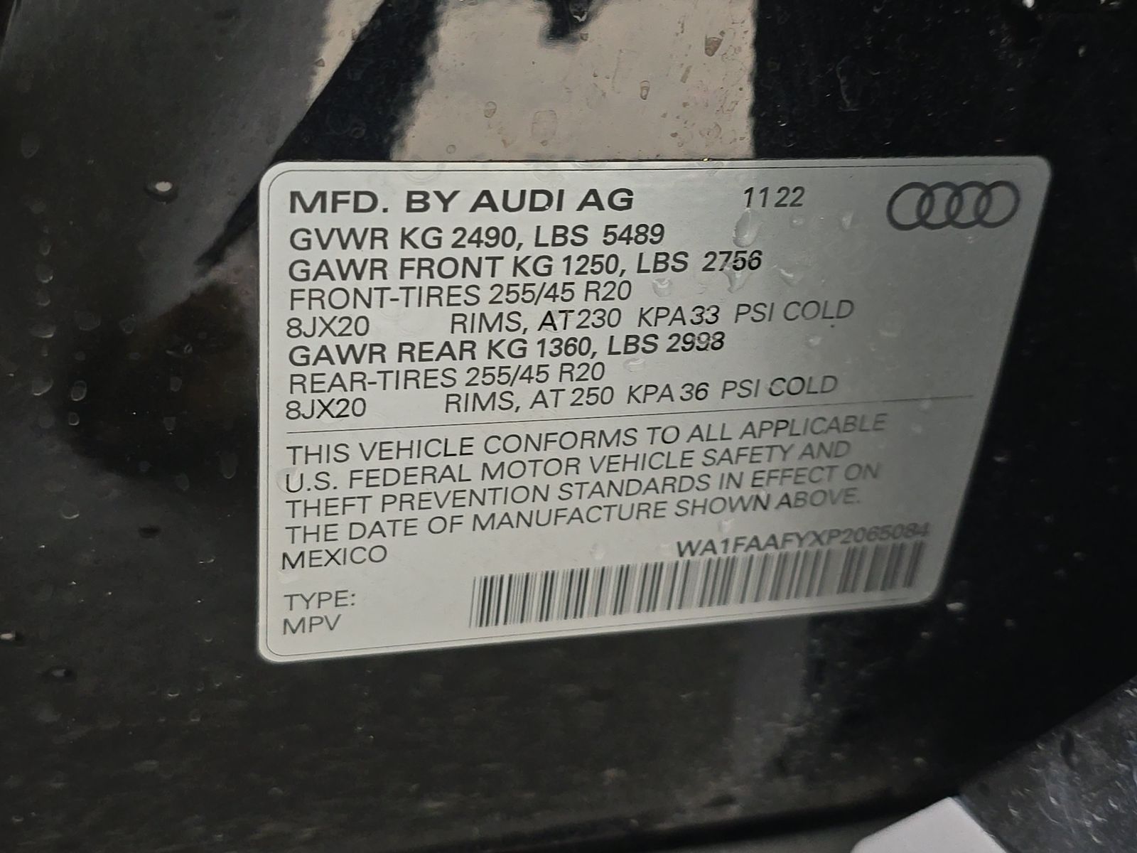 2023 Audi Q5 S line Prestige AWD