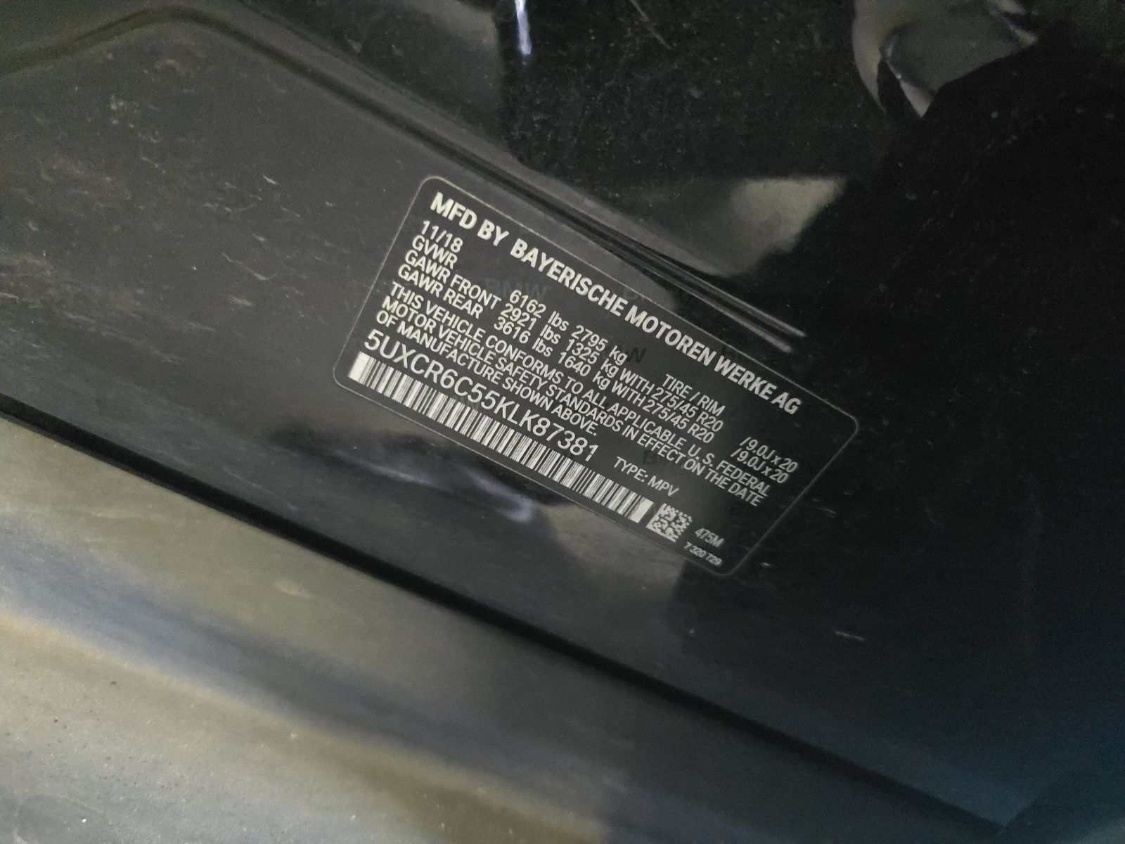 2019 BMW X5 xDrive40i AWD