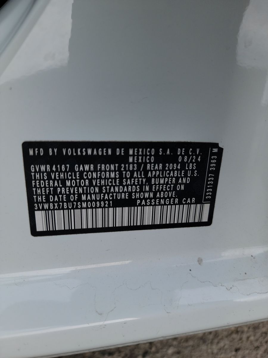 2025 Volkswagen Jetta 1.5T Sport FWD