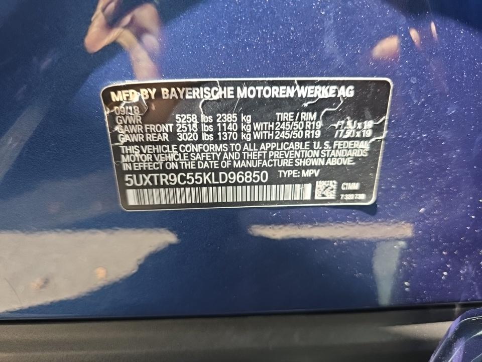 2019 BMW X3 xDrive30i AWD