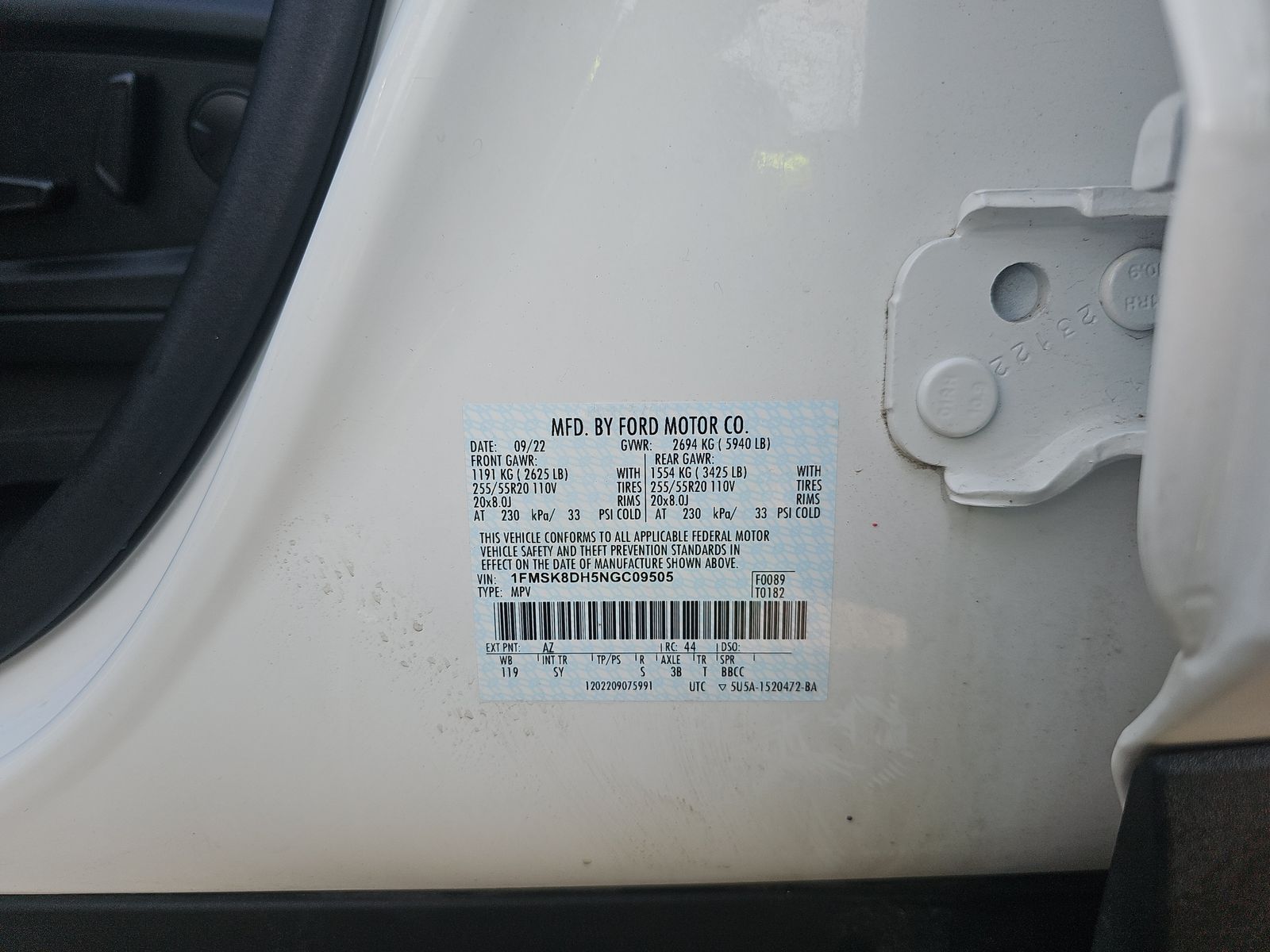 2022 Ford Explorer XLT AWD