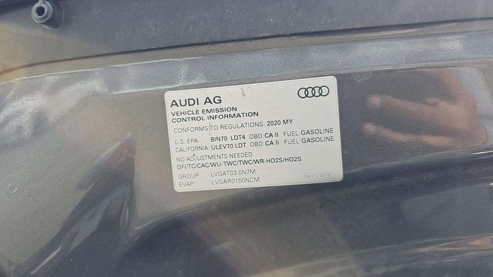 2020 Audi Q7 3.0T Premium Plus AWD