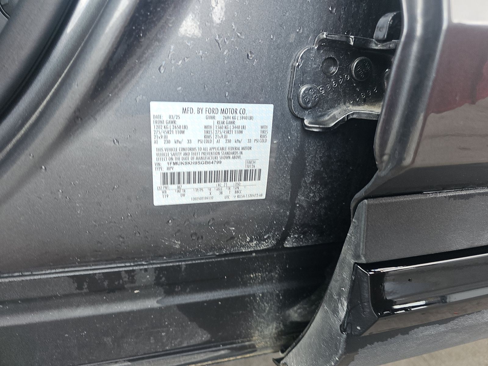 2025 Ford Explorer ST-Line AWD