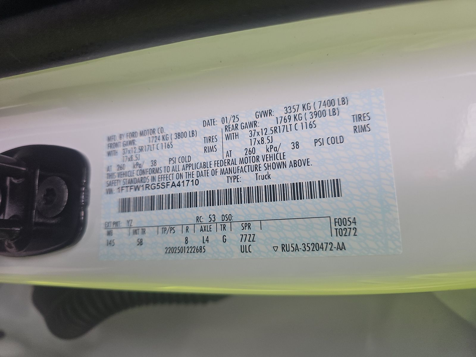 2025 Ford F-150 Raptor AWD