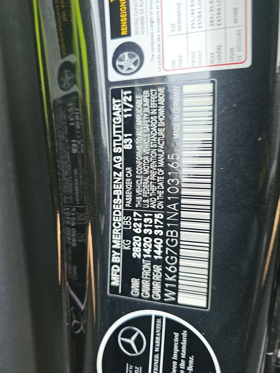 2022 Mercedes-Benz S-Class S 580 AWD