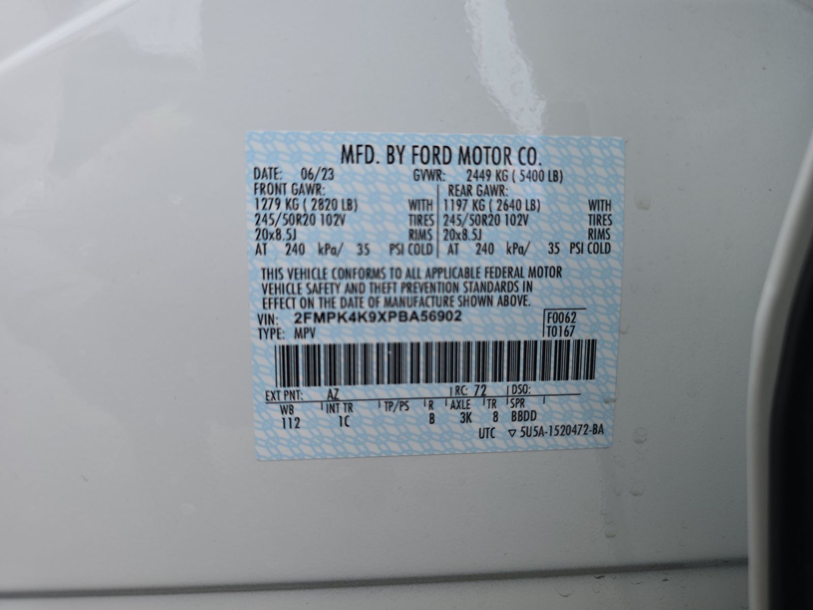 2023 Ford Edge Titanium AWD