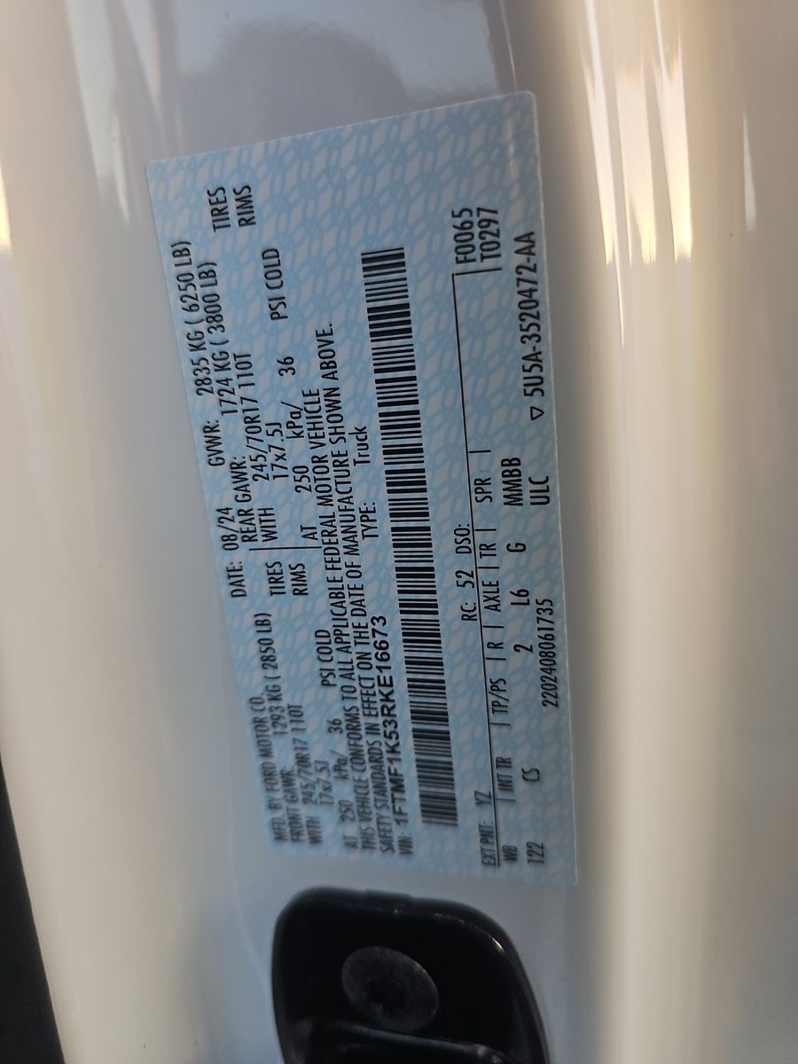 2024 Ford F-150 XL RWD