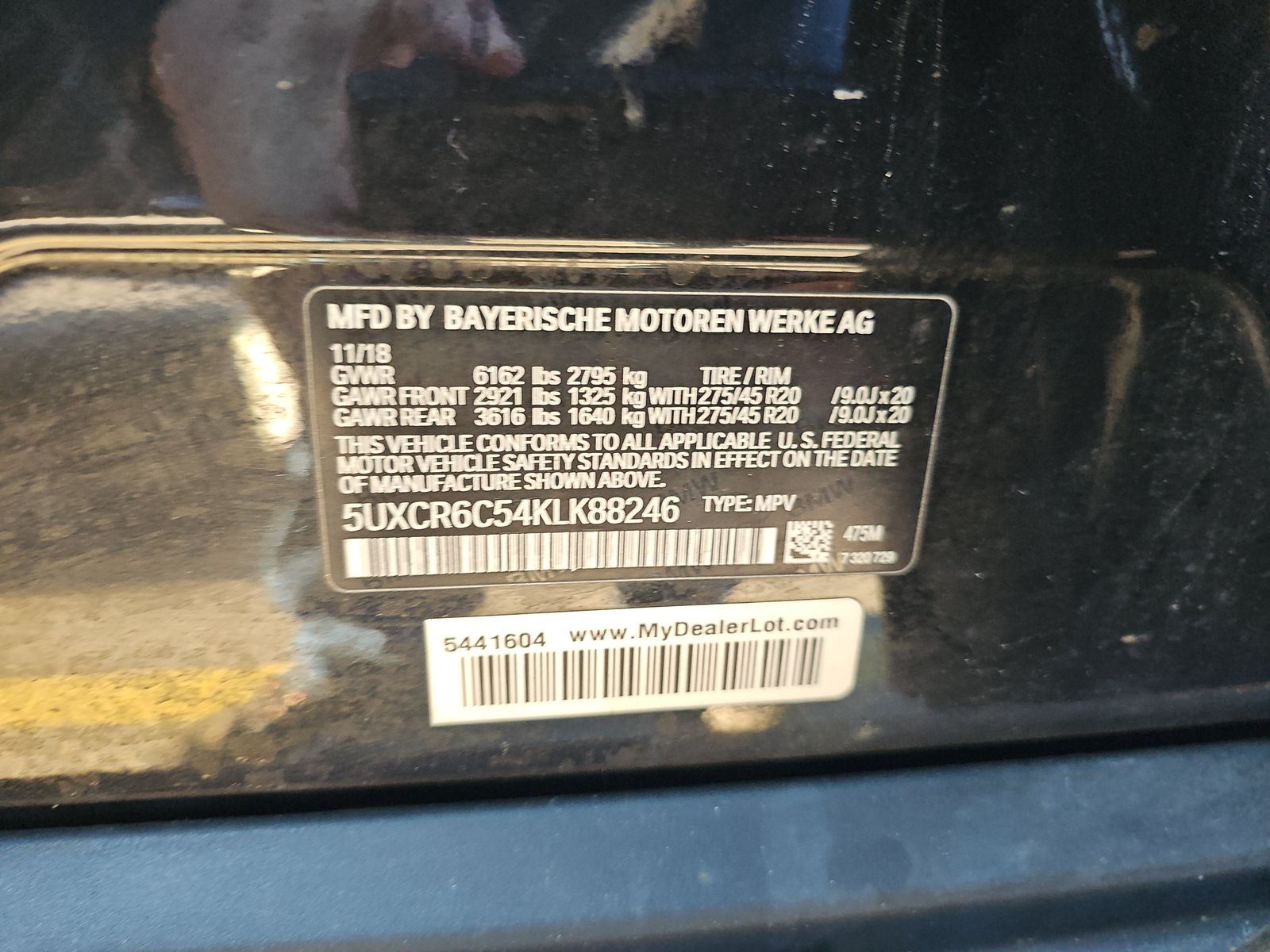 2019 BMW X5 xDrive40i AWD