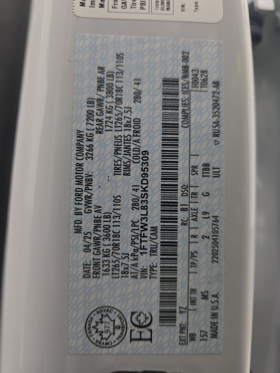 2025 Ford F-150 XLT AWD