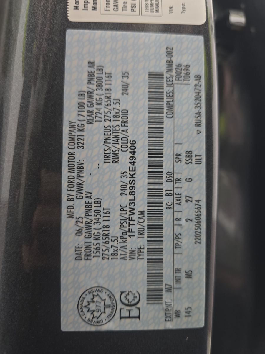 2025 Ford F-150 XLT AWD