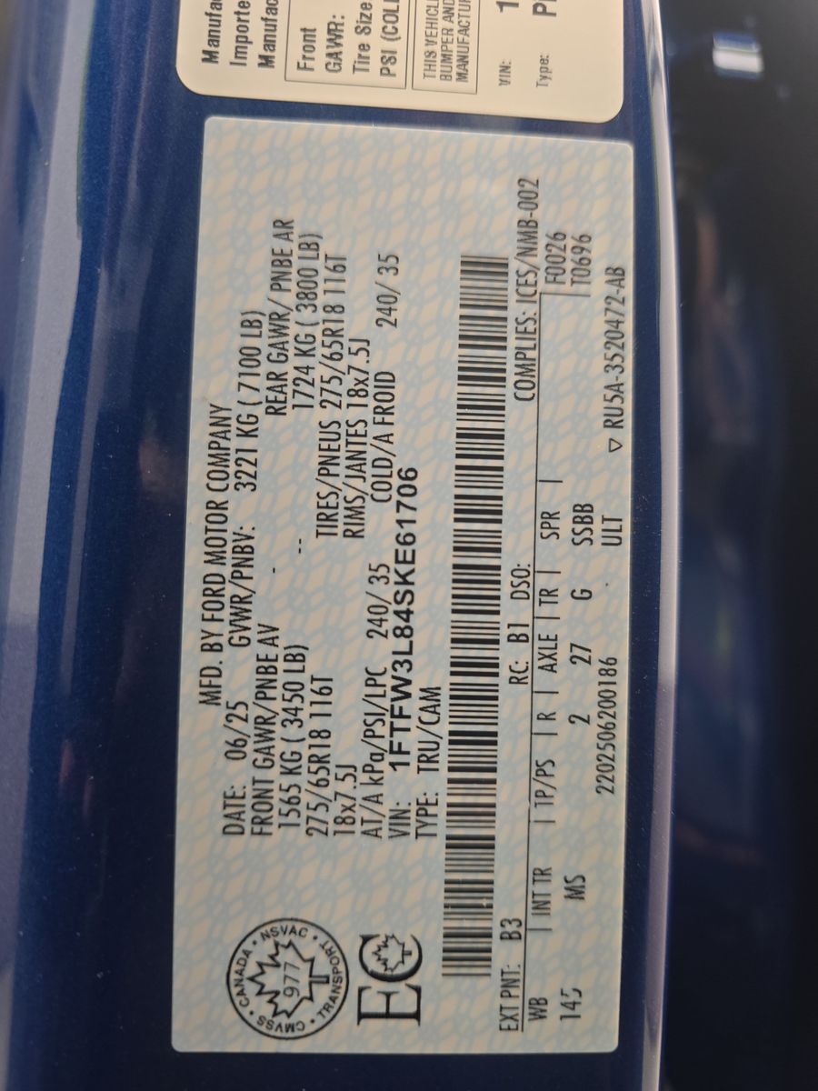 2025 Ford F-150 XLT AWD