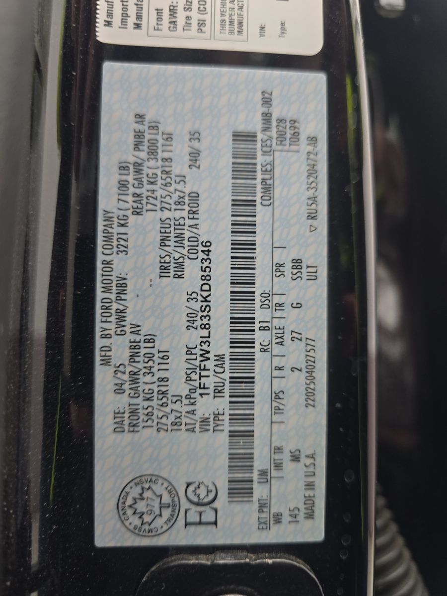 2025 Ford F-150 XLT AWD