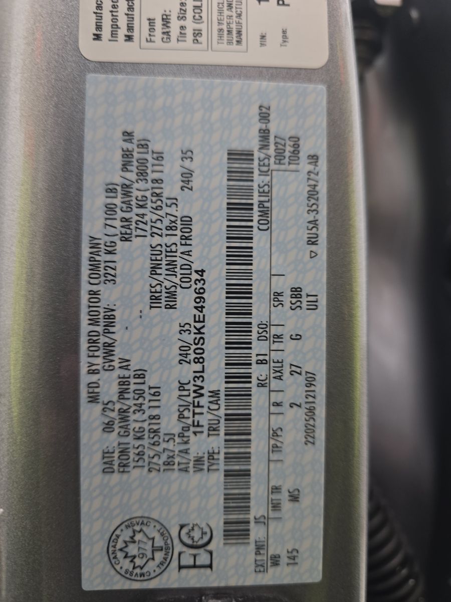 2025 Ford F-150 XLT AWD