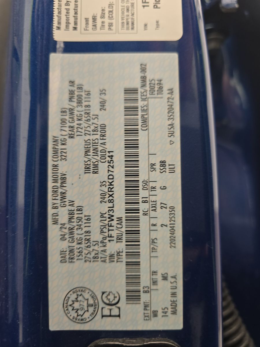 2024 Ford F-150 XLT AWD