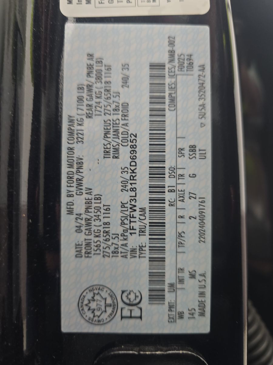 2024 Ford F-150 XLT AWD