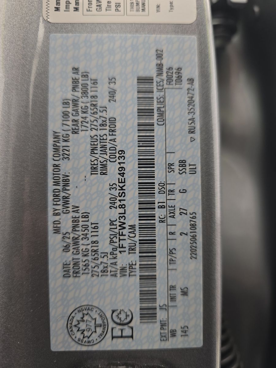 2025 Ford F-150 XLT AWD