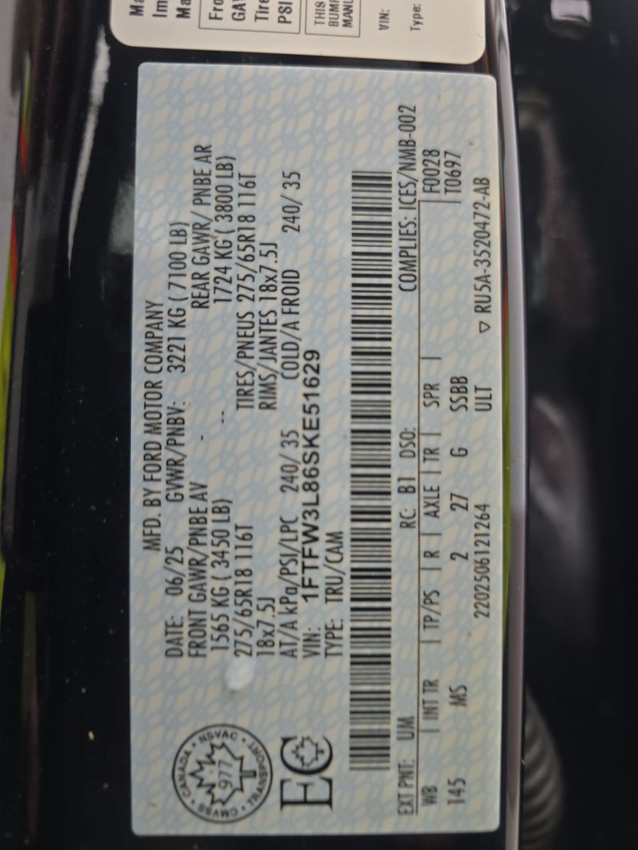 2025 Ford F-150 XLT AWD