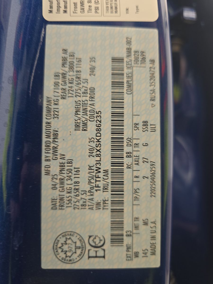 2025 Ford F-150 XLT AWD