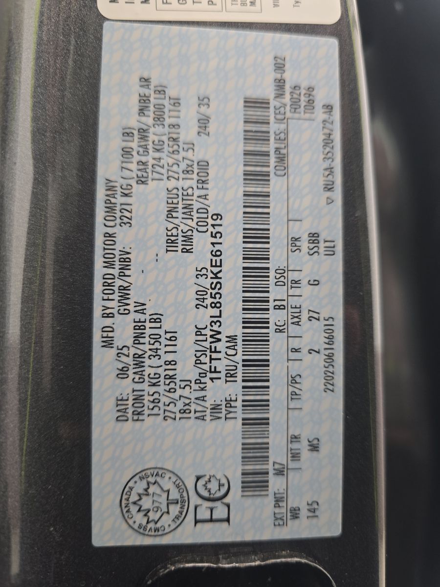 2025 Ford F-150 XLT AWD