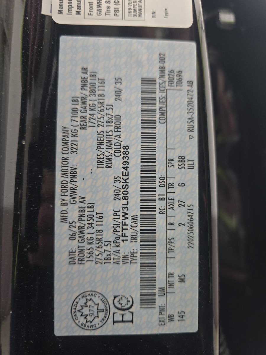 2025 Ford F-150 XLT AWD