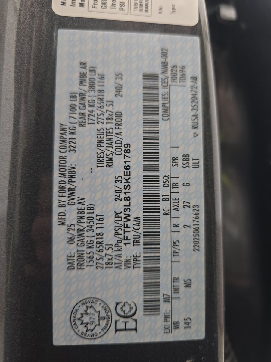 2025 Ford F-150 XLT AWD