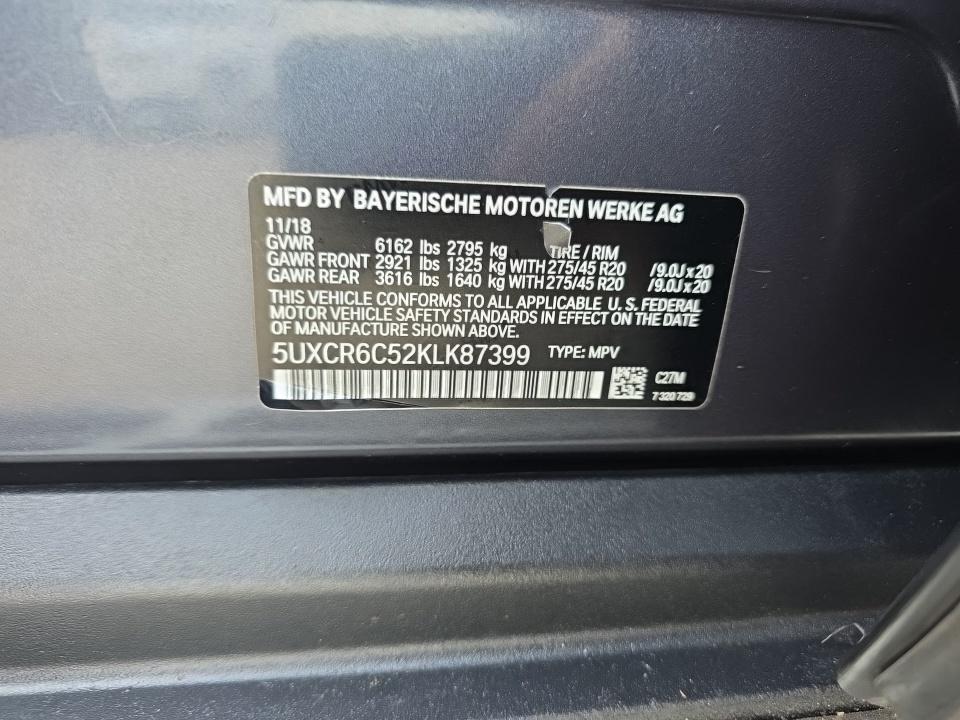 2019 BMW X5 xDrive40i AWD