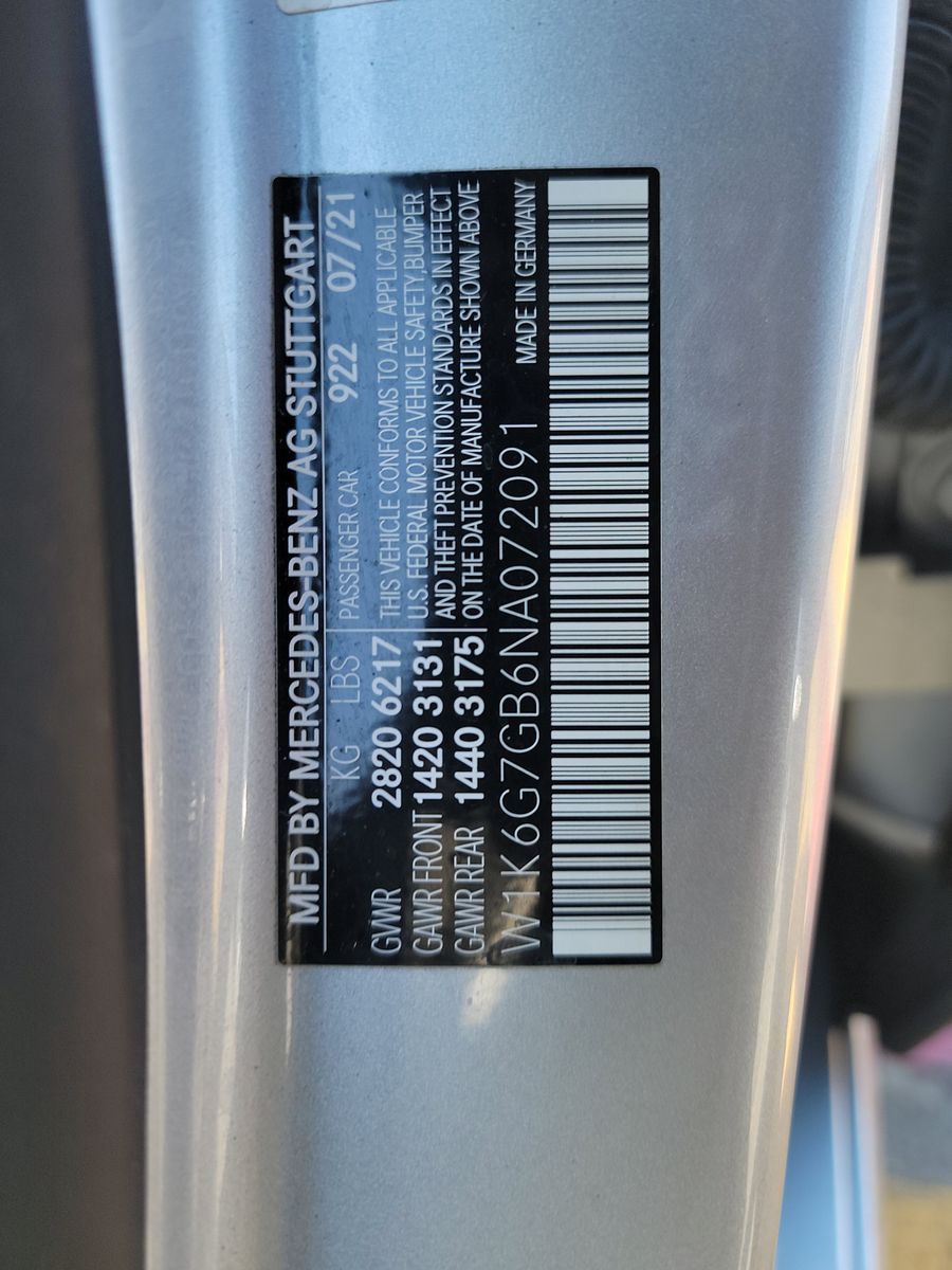 2022 Mercedes-Benz S-Class S 580 AWD