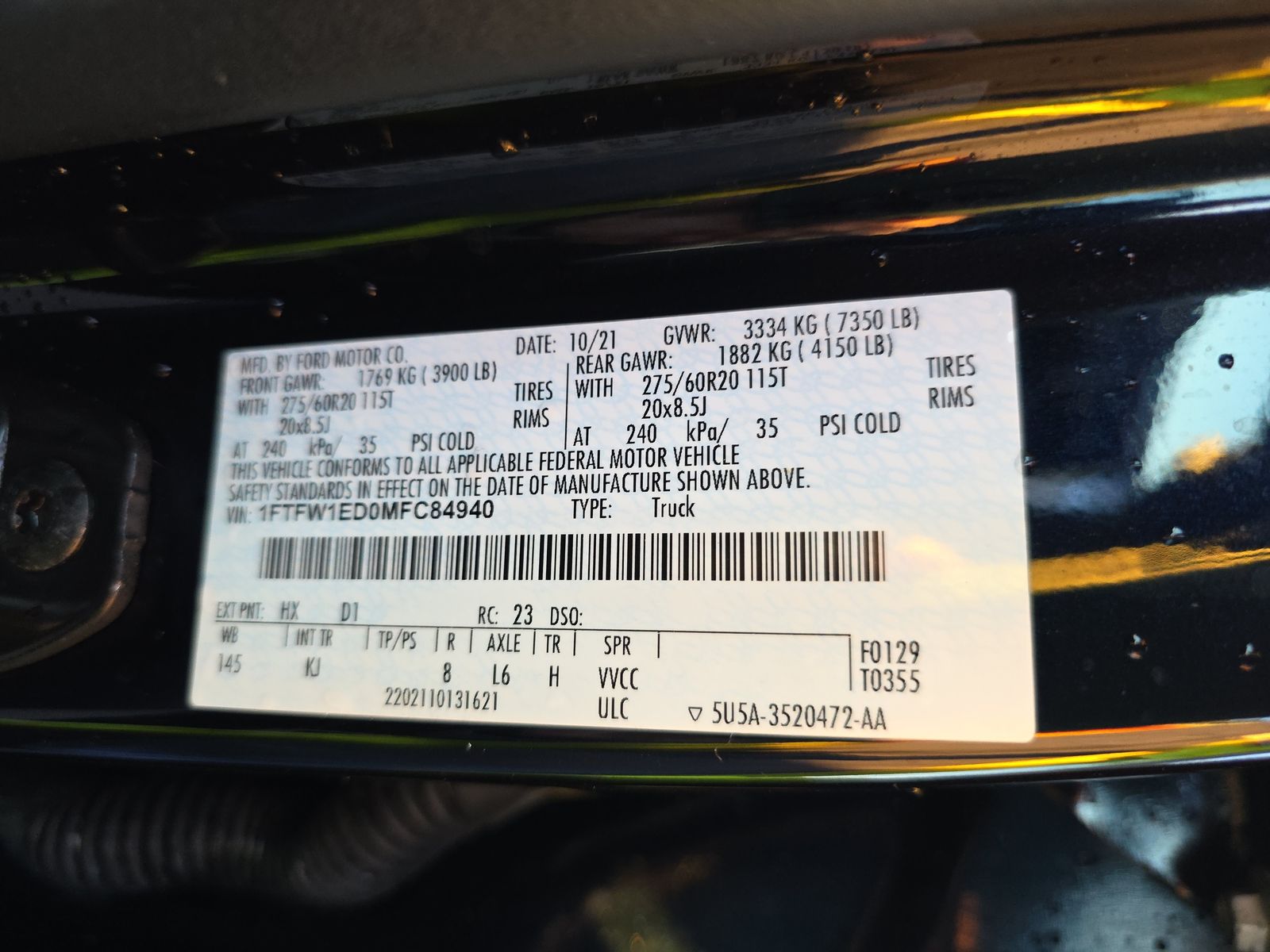 2021 Ford F-150 Hybrid King Ranch AWD