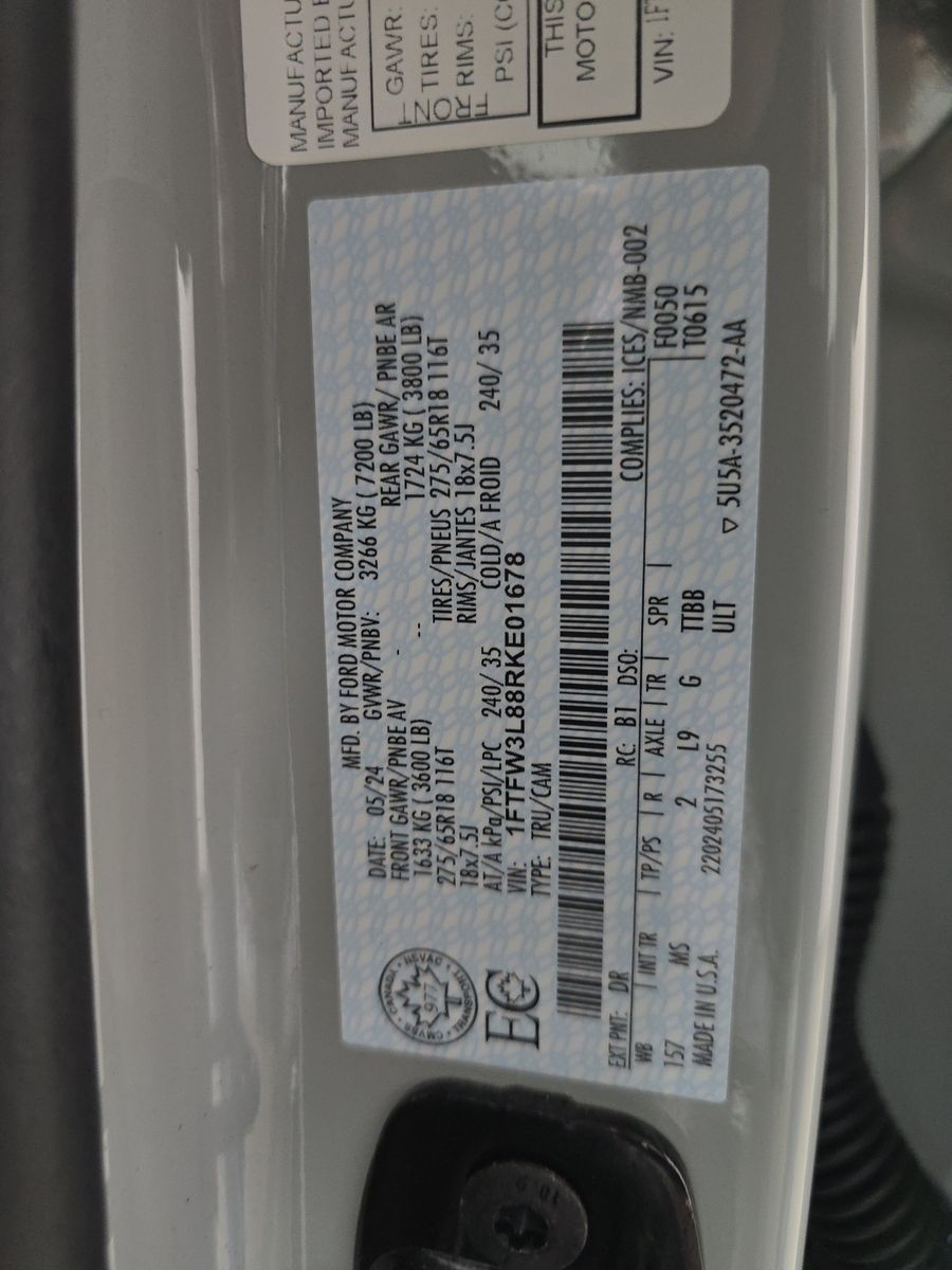 2024 Ford F-150 XLT AWD