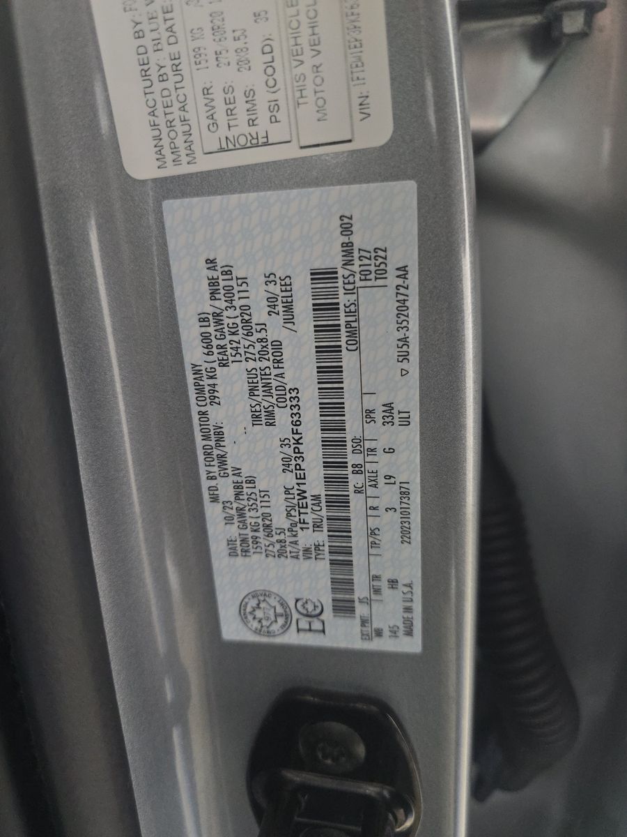 2023 Ford F-150 Lariat AWD