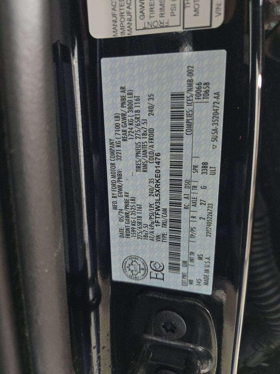 2024 Ford F-150 XLT AWD