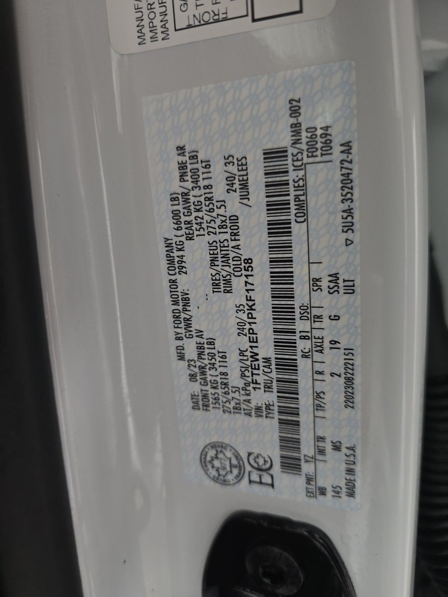 2023 Ford F-150 XLT AWD