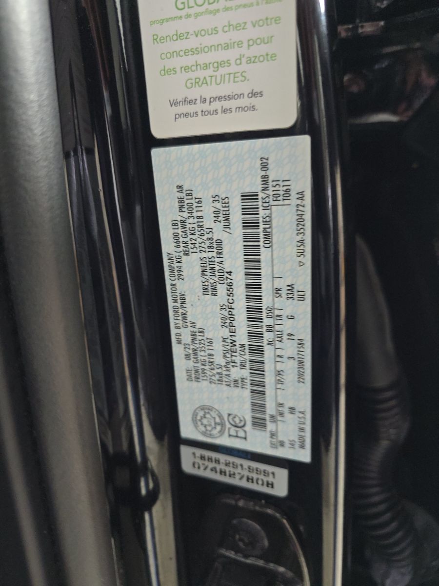 2023 Ford F-150 Lariat AWD