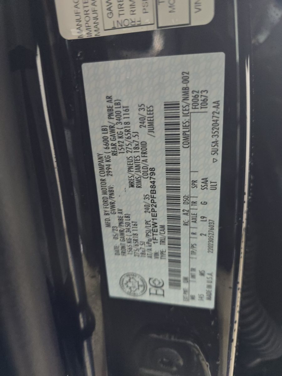 2023 Ford F-150 XLT AWD