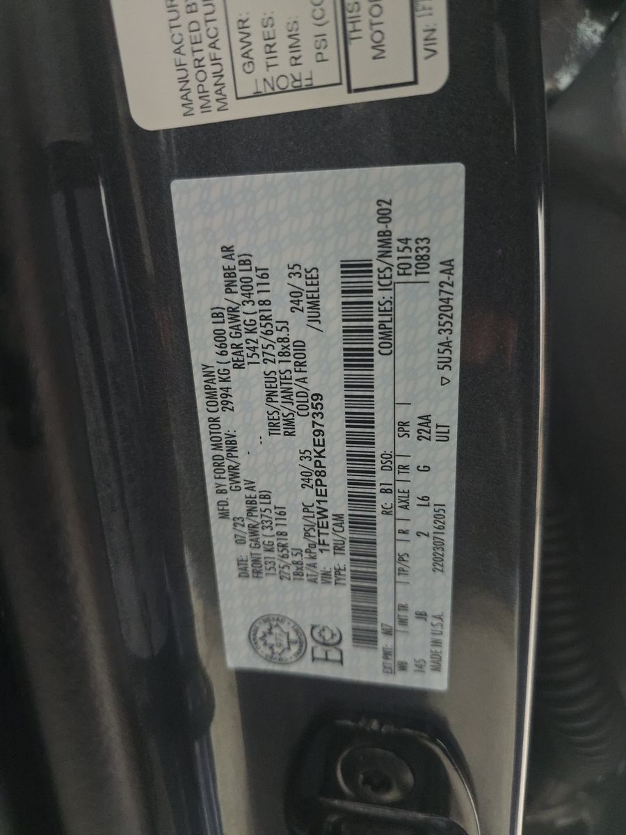 2023 Ford F-150 XL AWD