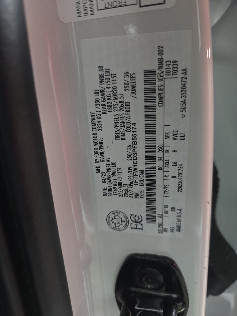 2023 Ford F-150 Hybrid Platinum AWD