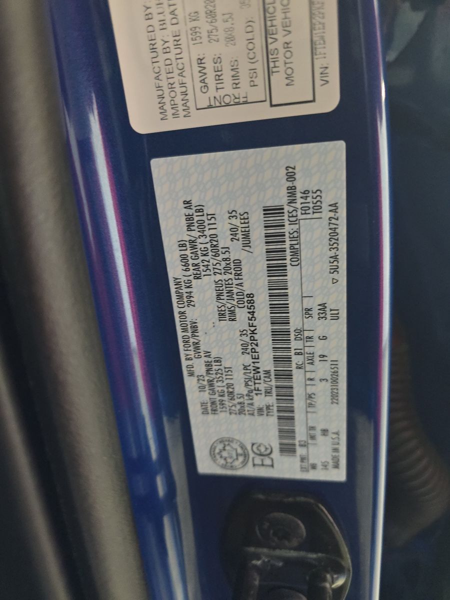 2023 Ford F-150 Lariat AWD