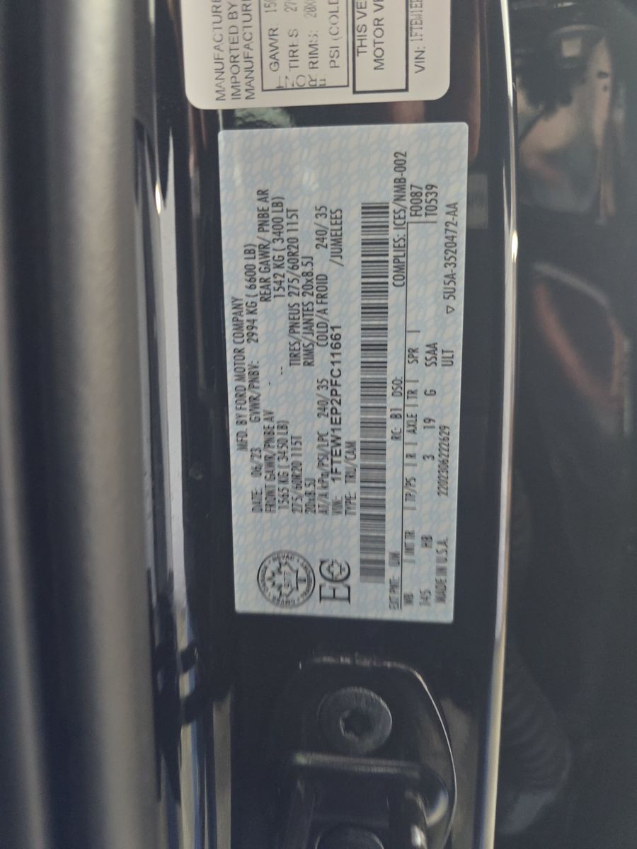 2023 Ford F-150 Lariat AWD