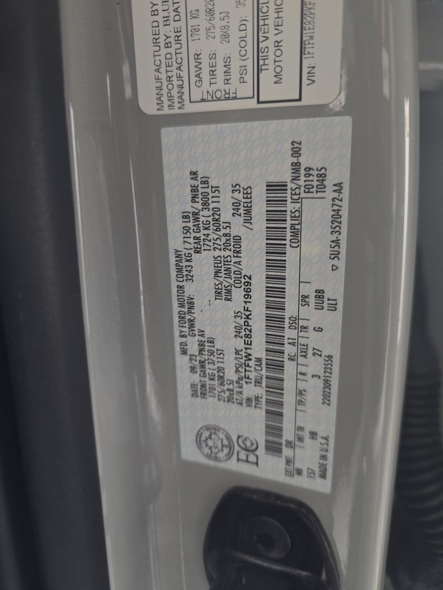 2023 Ford F-150 Lariat AWD