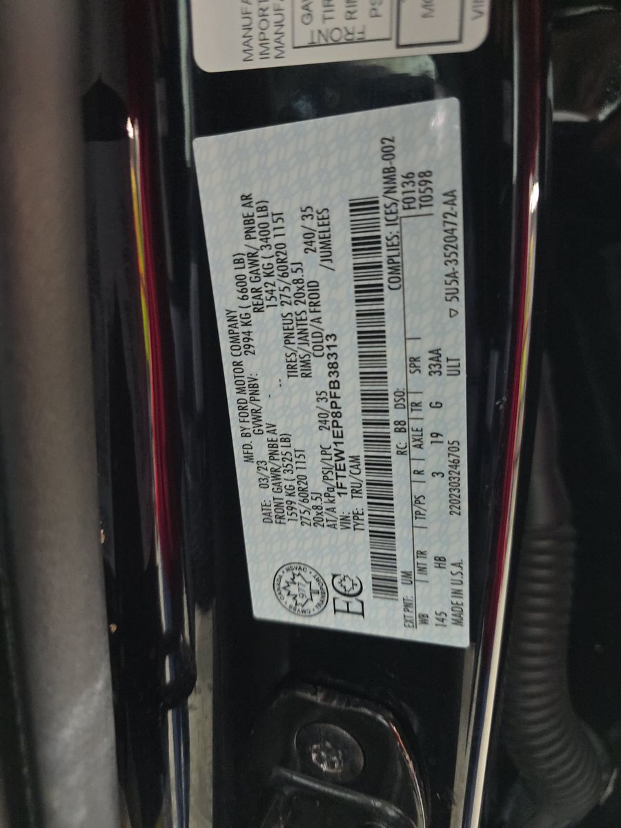 2023 Ford F-150 Lariat AWD