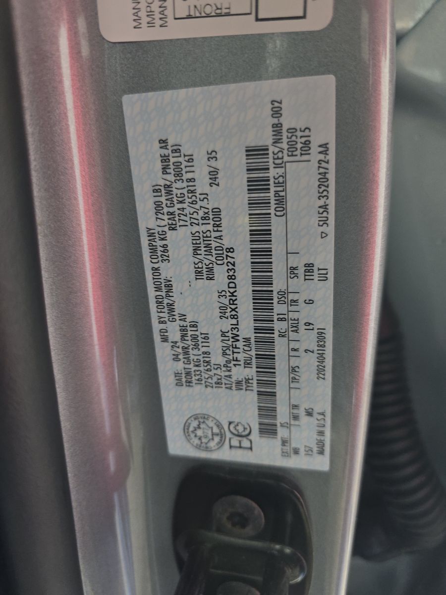 2024 Ford F-150 XLT AWD