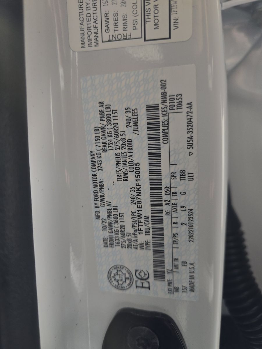 2022 Ford F-150 XLT AWD