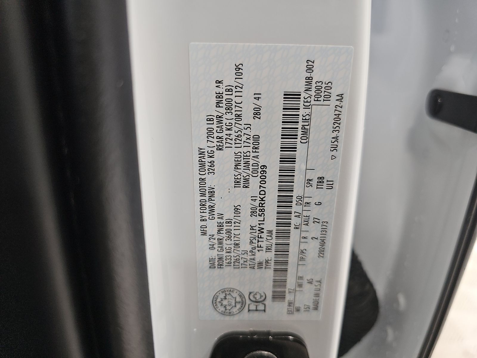 2024 Ford F-150 XL AWD