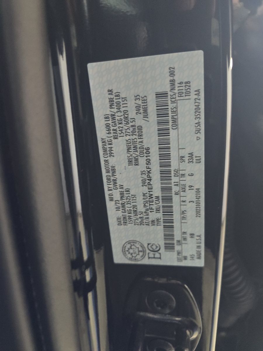 2023 Ford F-150 Lariat AWD