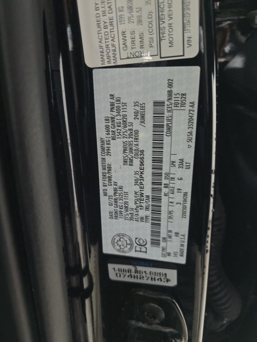 2023 Ford F-150 Lariat AWD